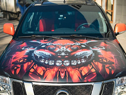 Винилография на капот